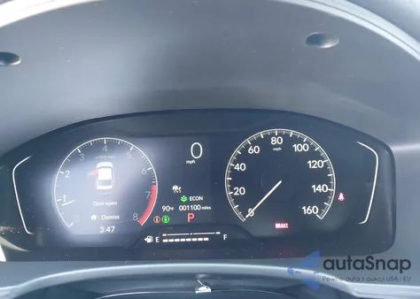 2025 Honda Civic Sport из США, поврежденный, VIN 2HGFE2F50SH573300